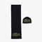 Large Croc Hat and Scarf Gift Set lacoste large croc hat and scarf gift set