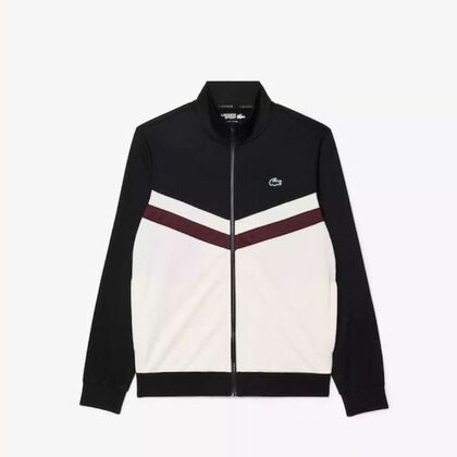Zip-up Print Tennis Sweatshirt