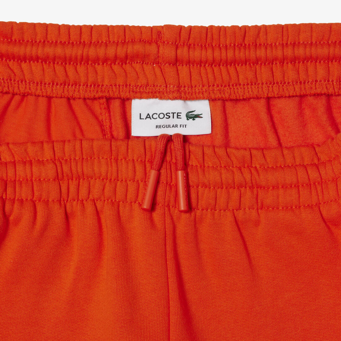 شورت صوف بقصّة عادية Men's Lacoste Organic Brushed Cotton Fleece Jogger Shorts - GH9627-00-SJI