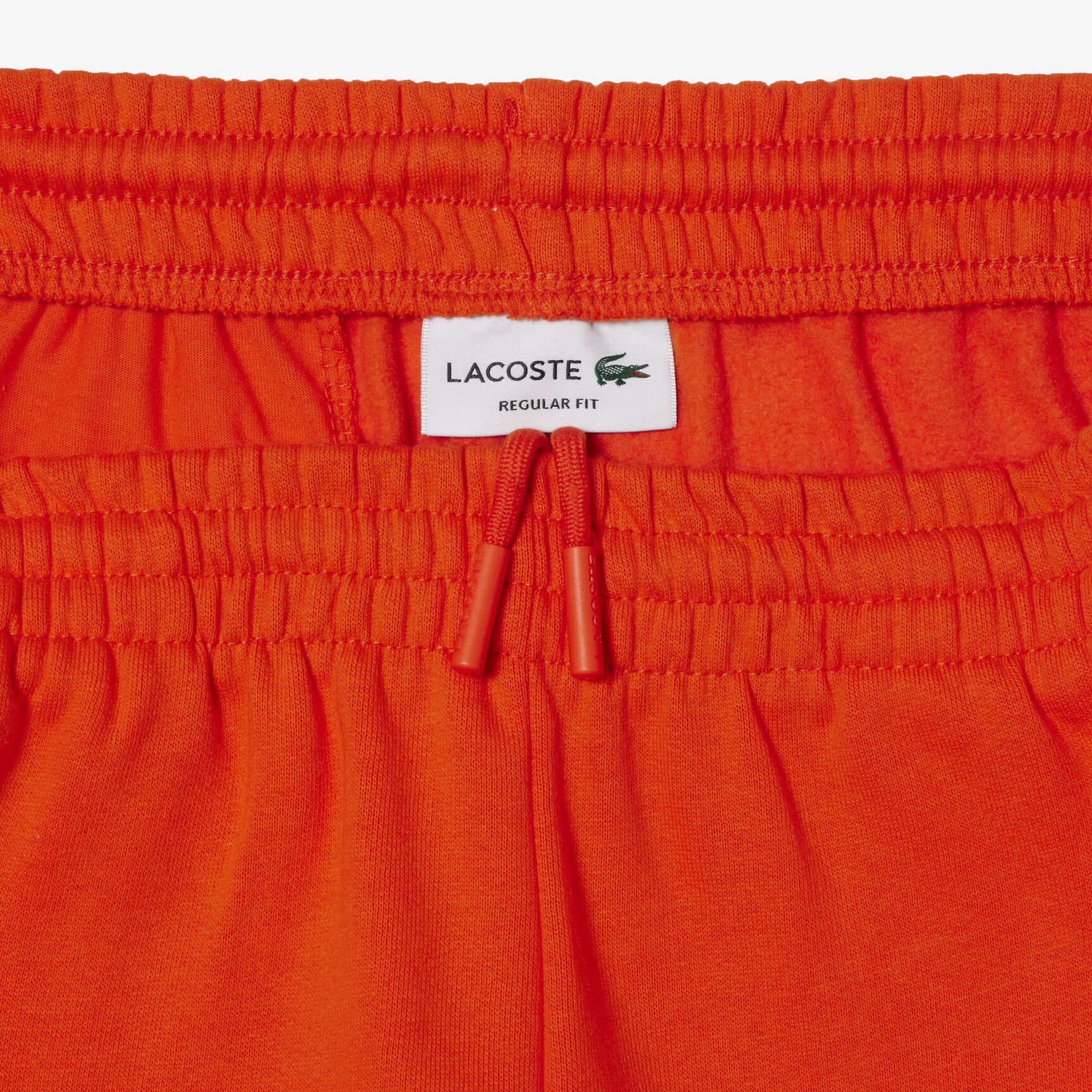 شورت صوف بقصّة عادية Men's Lacoste Organic Brushed Cotton Fleece Jogger Shorts - GH9627-00-SJI