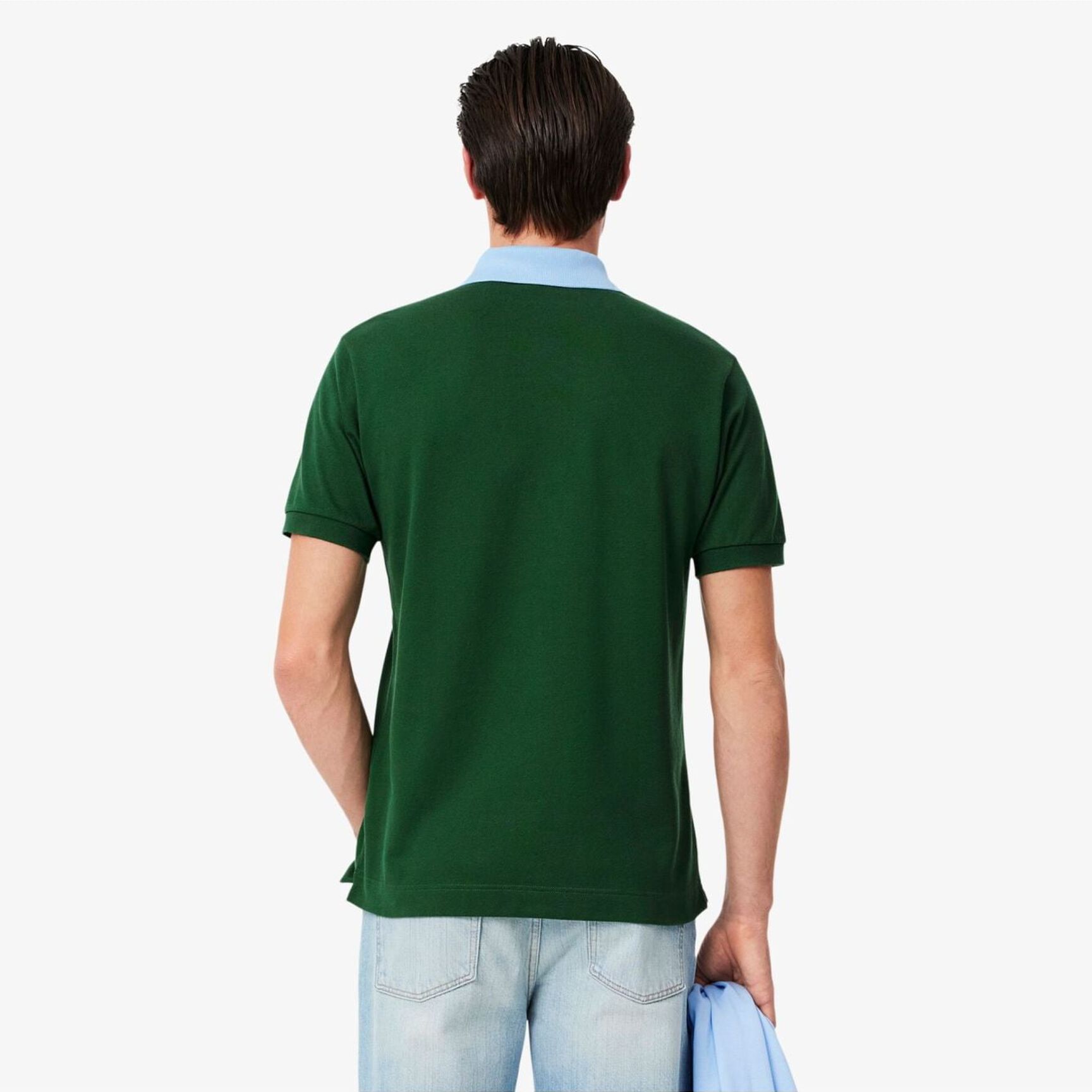 Classic Fit Contrast Collar L.12.12 Polo Shirt - PH9879-00-DQA