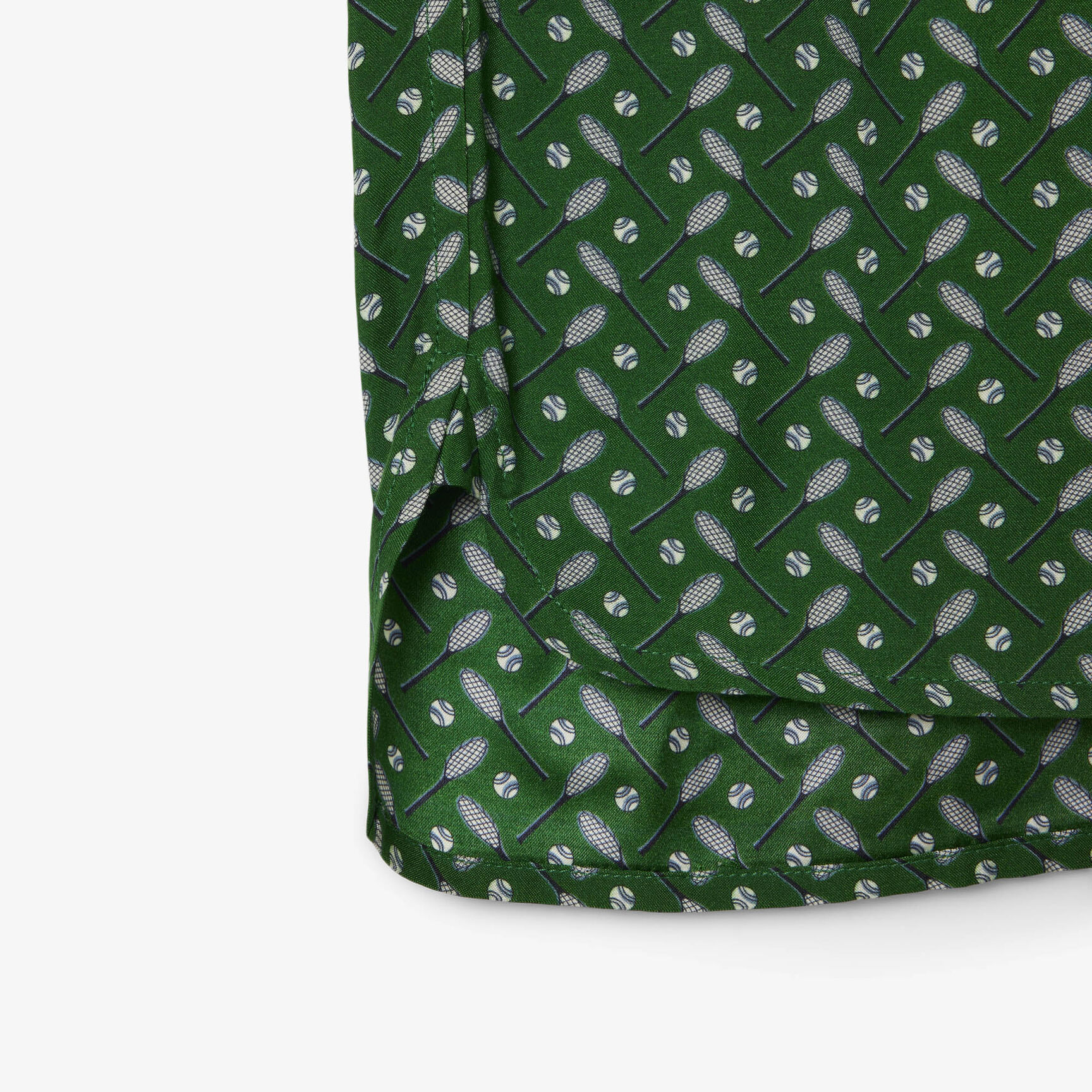 Runway Regular Fit Printed Satin Shirt - CH3777-00-F6H