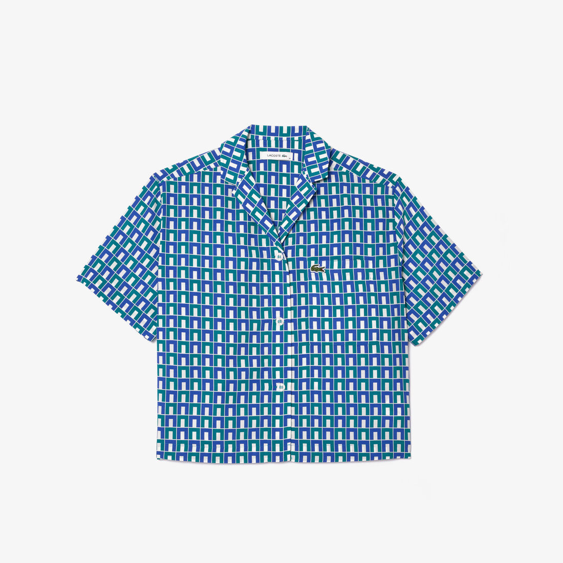 Oversized Short Sleeved Print Shirt - CF6910-00-IS8