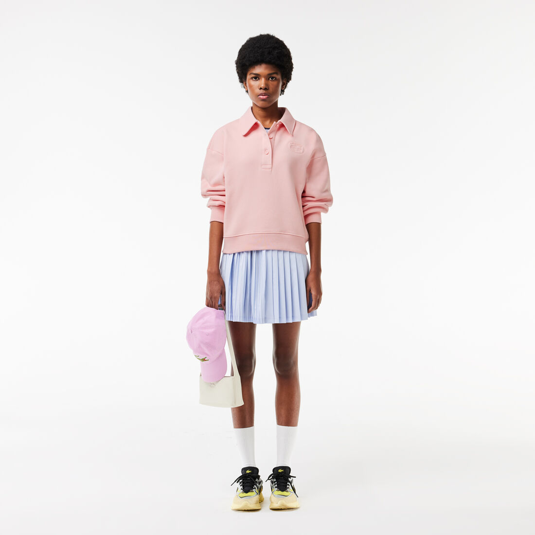 Lacoste Embroidered Polo Neck Jogger Sweatshirt Lacoste Embroidered Polo Neck Jogger Sweatshirt - SF3469-00-KF9