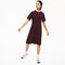 Women's Full Zip Flowy Polo Dress lacoste women s full zip flowy polo dress