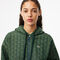 Jacquard Monogram Hoodie Monogram Jacquard Zip Front Hoodie - SF7606-00-ICL