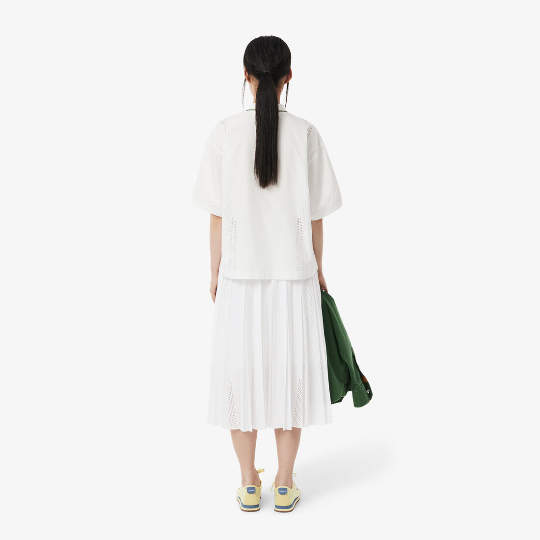 Asymmetric Pleated Midi Skirt Asymmetric Pleated Midi Skirt - JF0641-00-001