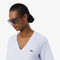 Relaxed Fit Soft Cotton V Neck T-shirt - TF7300-00-J2G