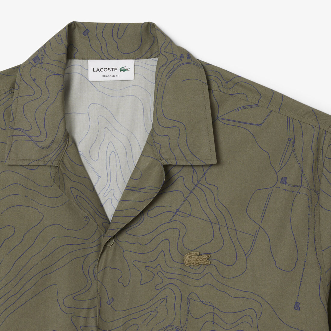 قميص مريح بأكمام قصيرة Relaxed Fit Short Sleeved Shirt - CH5626-00-6JM