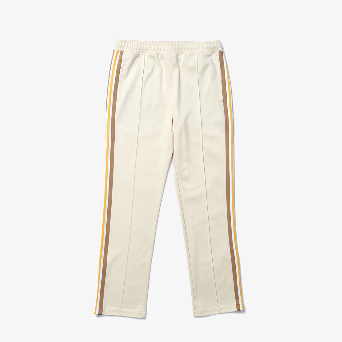 بنطال رياضي للرجال بقصة مستقيمة وشرائط متباينة اللون من تراث العلامة بنطال رياضي للرجال بقصة مستقيمة وشرائط متباينة اللون من تراث العلامة