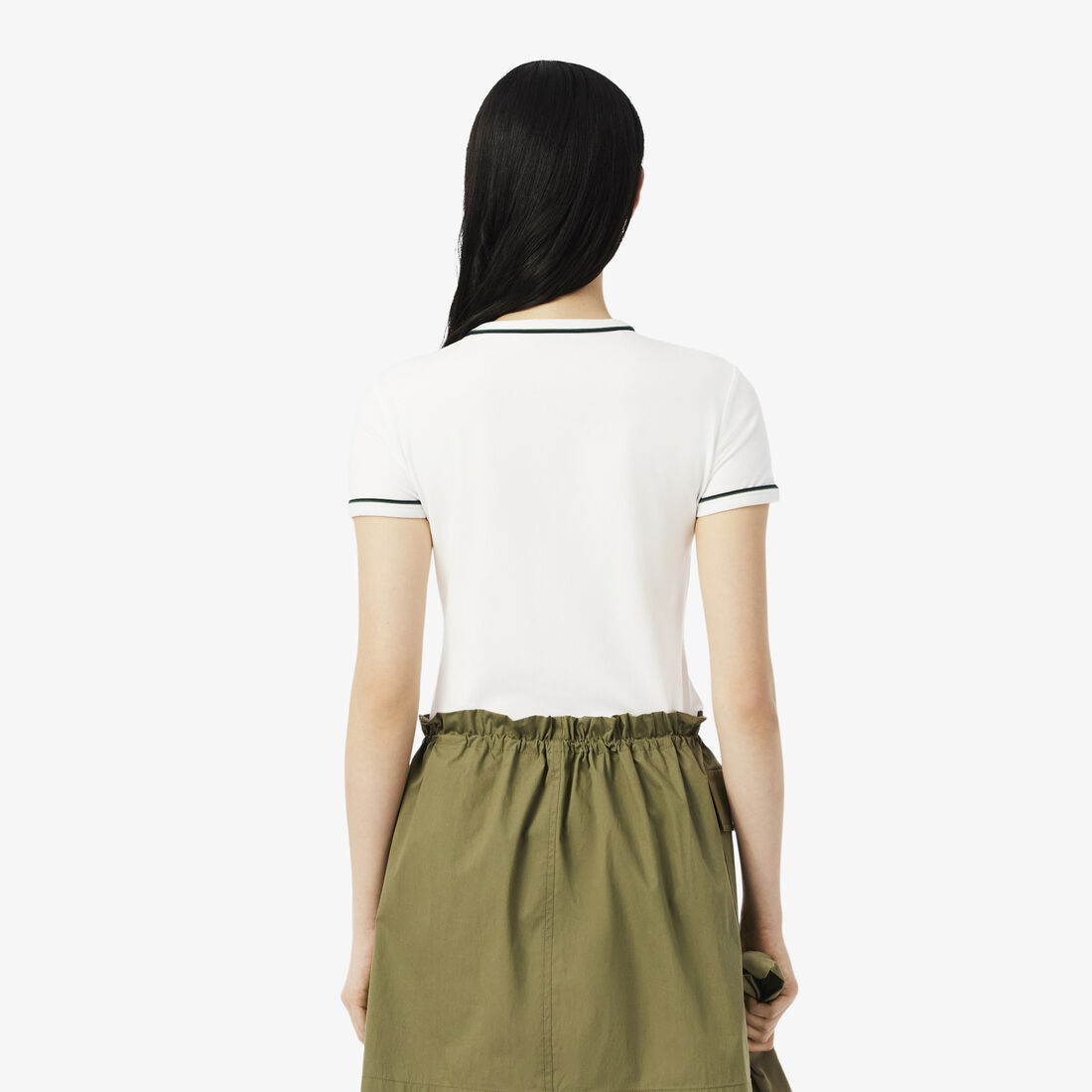 تي شيرت جيرسي بحواف متباينة Contrast Trim Jersey T-shirt - TF5289-00-FMB