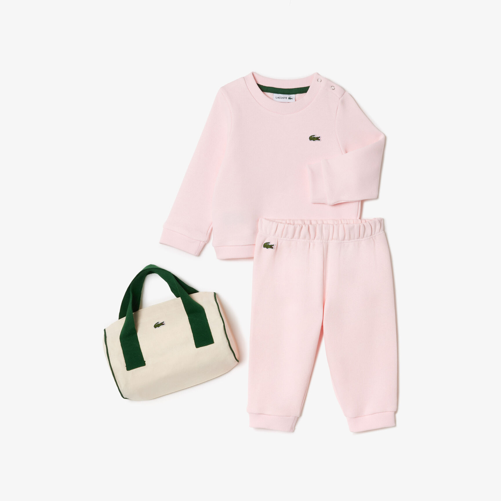 Baby Tracksuit Baby Lacoste Organic Cotton Jogger Set - 4J5287-00-T03
