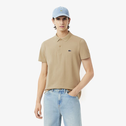 Regular Fit Cotton Blend Polo Shirt