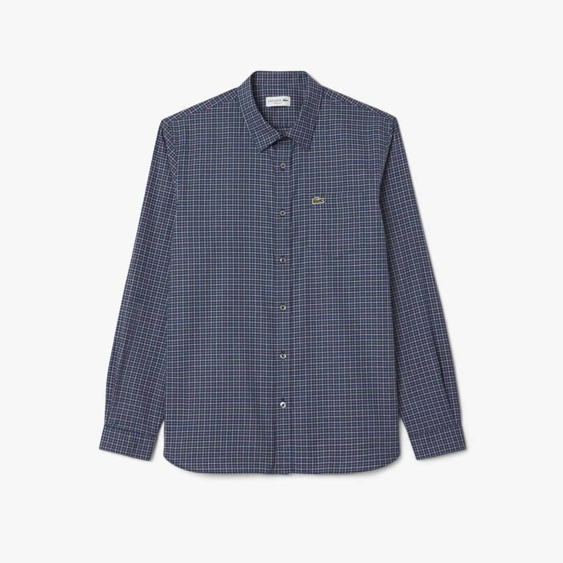 قميص فلانيل منقوش بقصّة عادية Regular Fit Plaid Flannel Shirt - CH5093-00-HHW