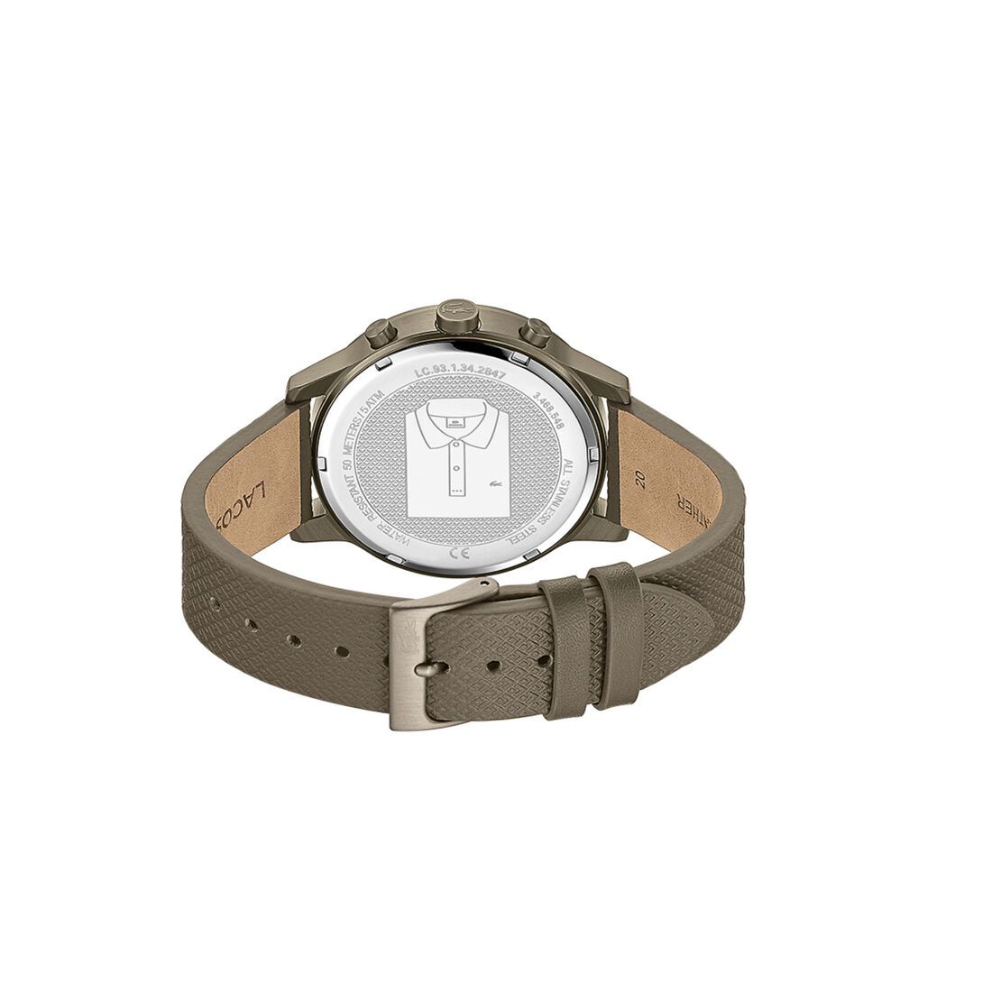 Lacoste Lacoste.12.12 Mens Khaki Dial Watch Lacoste Lacoste.12.12 Mens Khaki Dial Watch