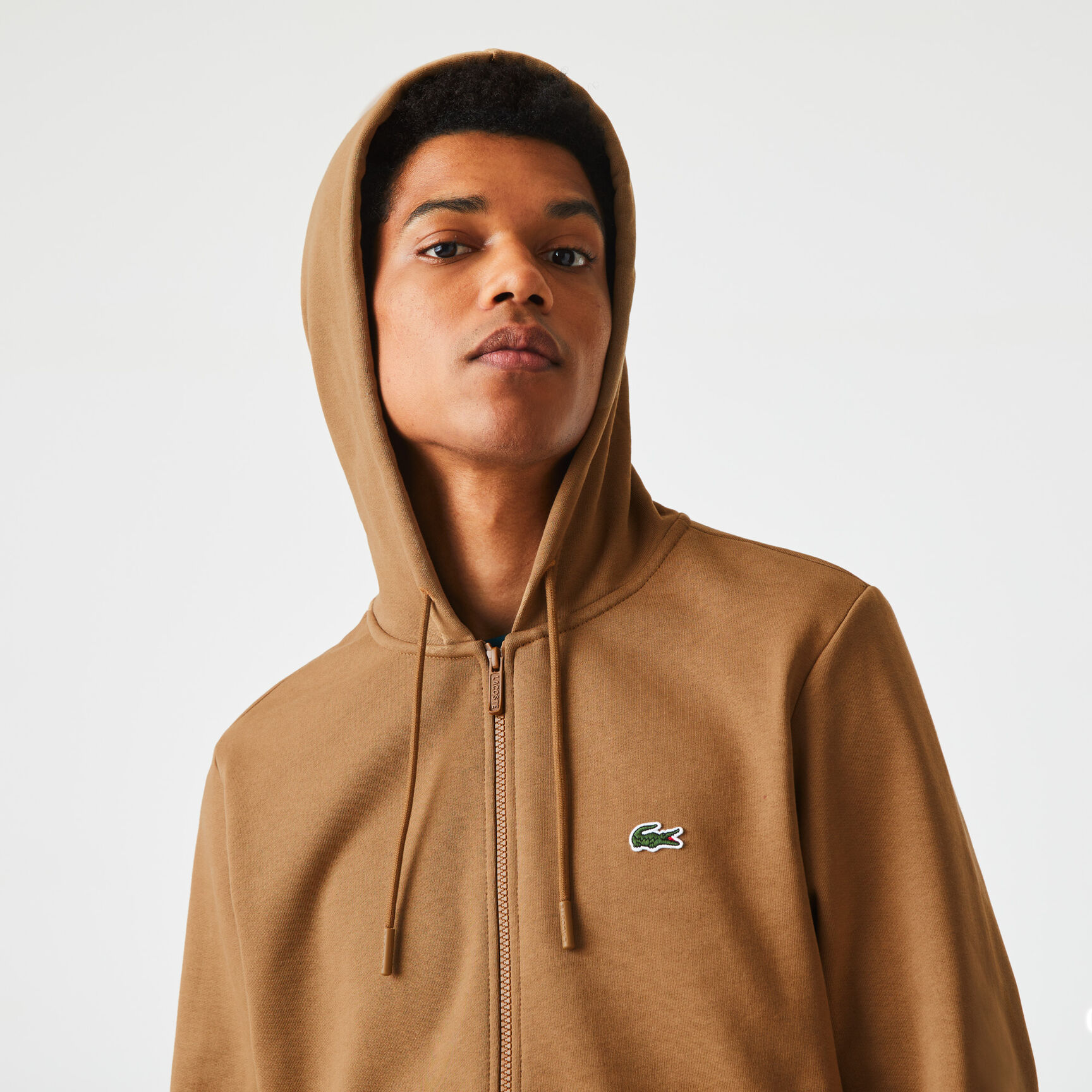 Zip-Up Fleece Hoodie