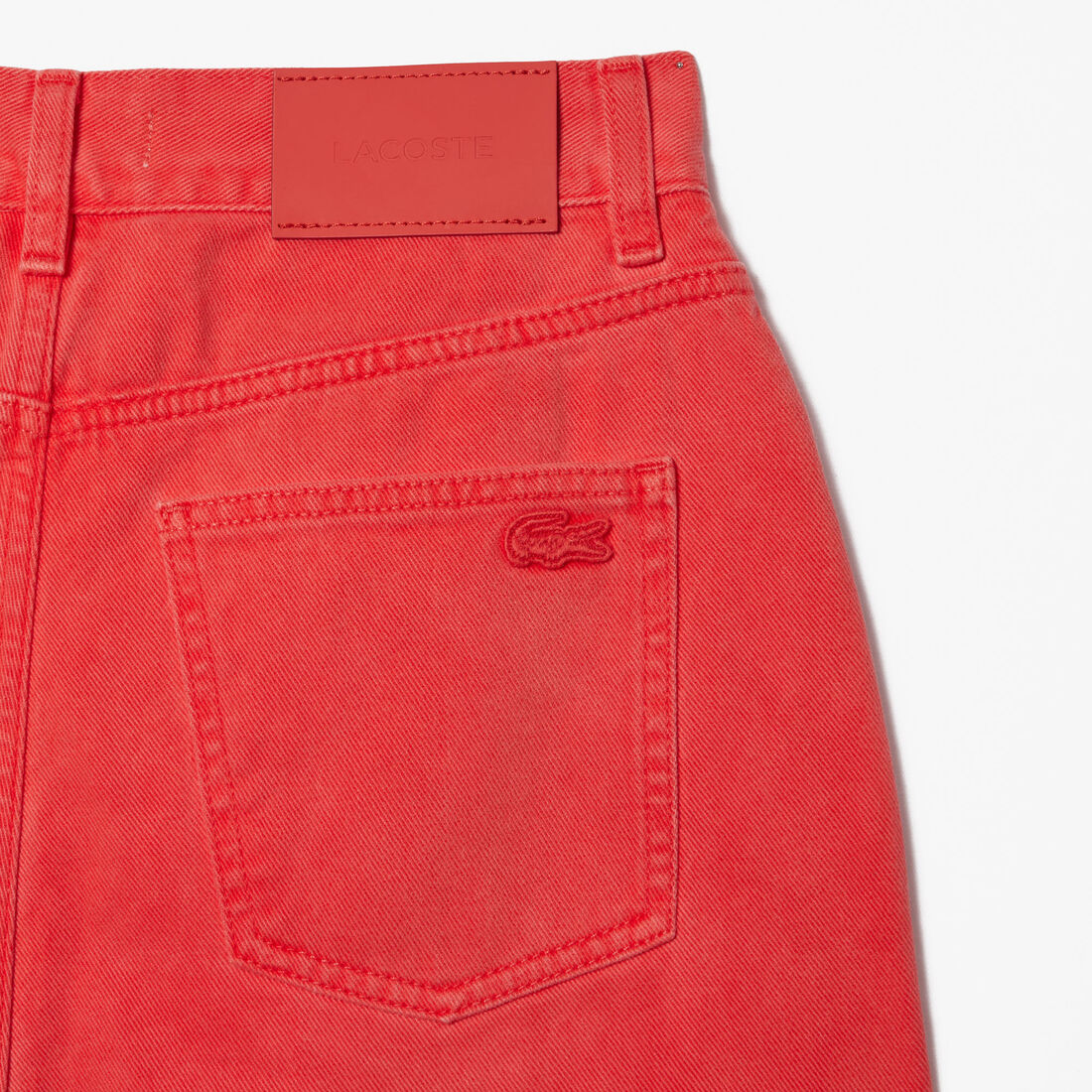 Straight Leg Eco-Dyed Cotton Denim Jeans Straight Leg Eco-Dyed Cotton Denim Jeans - HF8408-00-67G