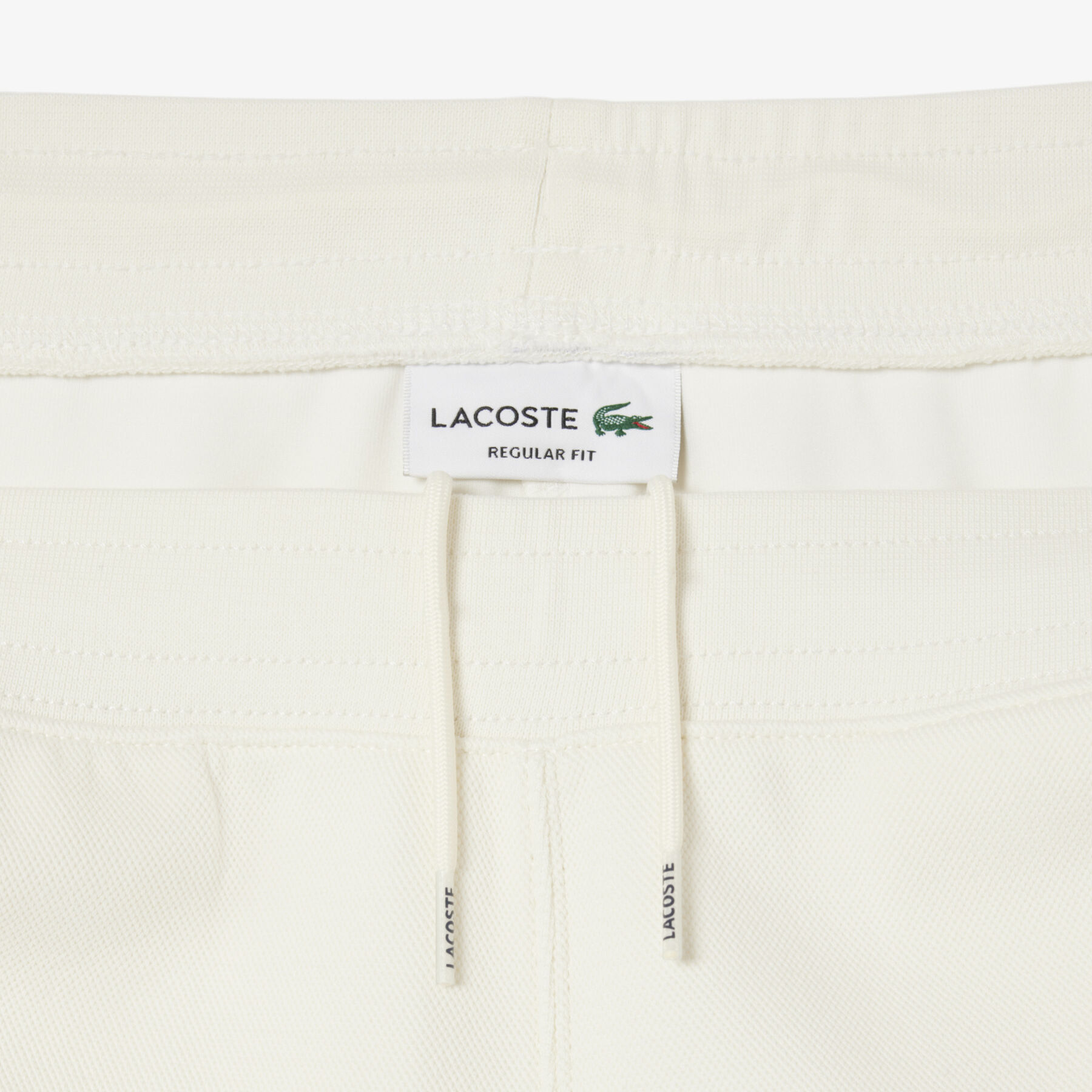 lacoste double face pique sweatpants