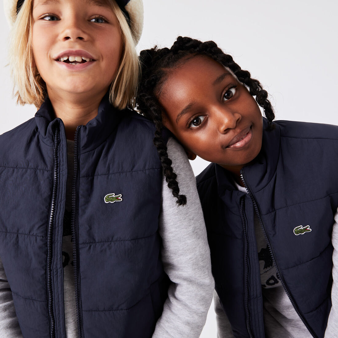 Kids' Lacoste Taffeta Vest Jacket - BJ3521-00-166