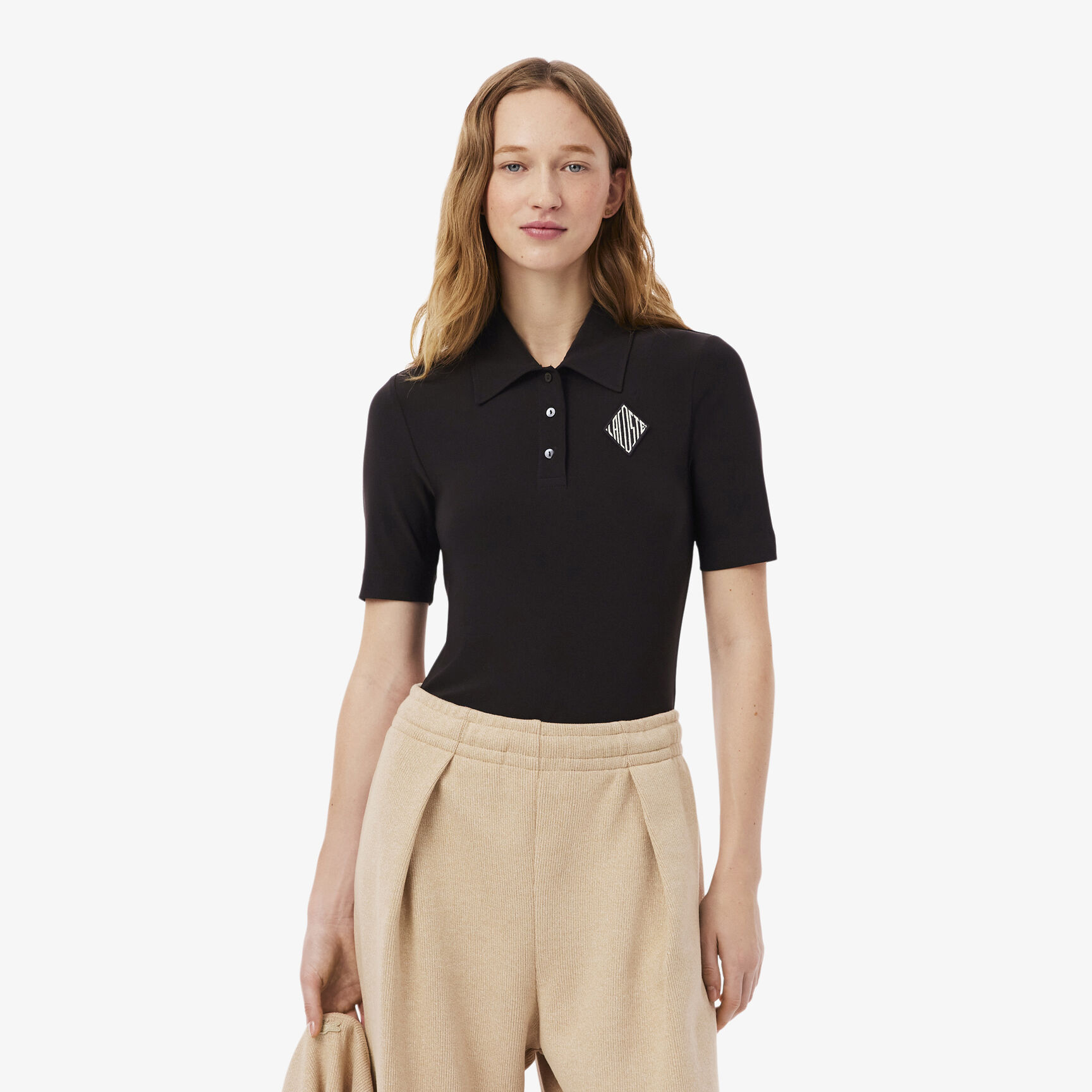 Slim Fit Embroidered Polo Shirt - DF9783-00-3LA