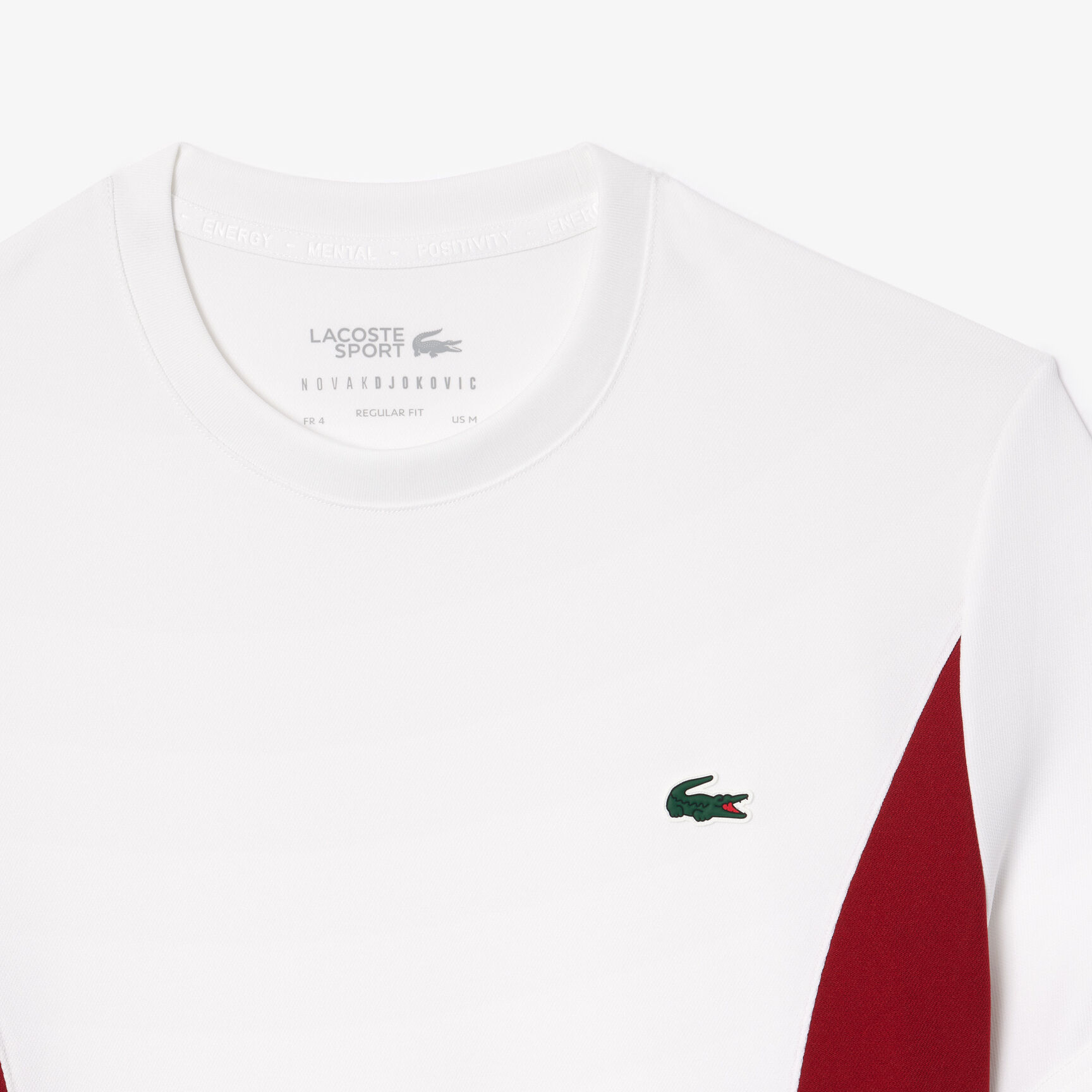 تيشيرت لاكوست للتنس x نوفاك ديوكوفيتش Lacoste Tennis x Novak Djokovic T-shirt - TH7539-00-001