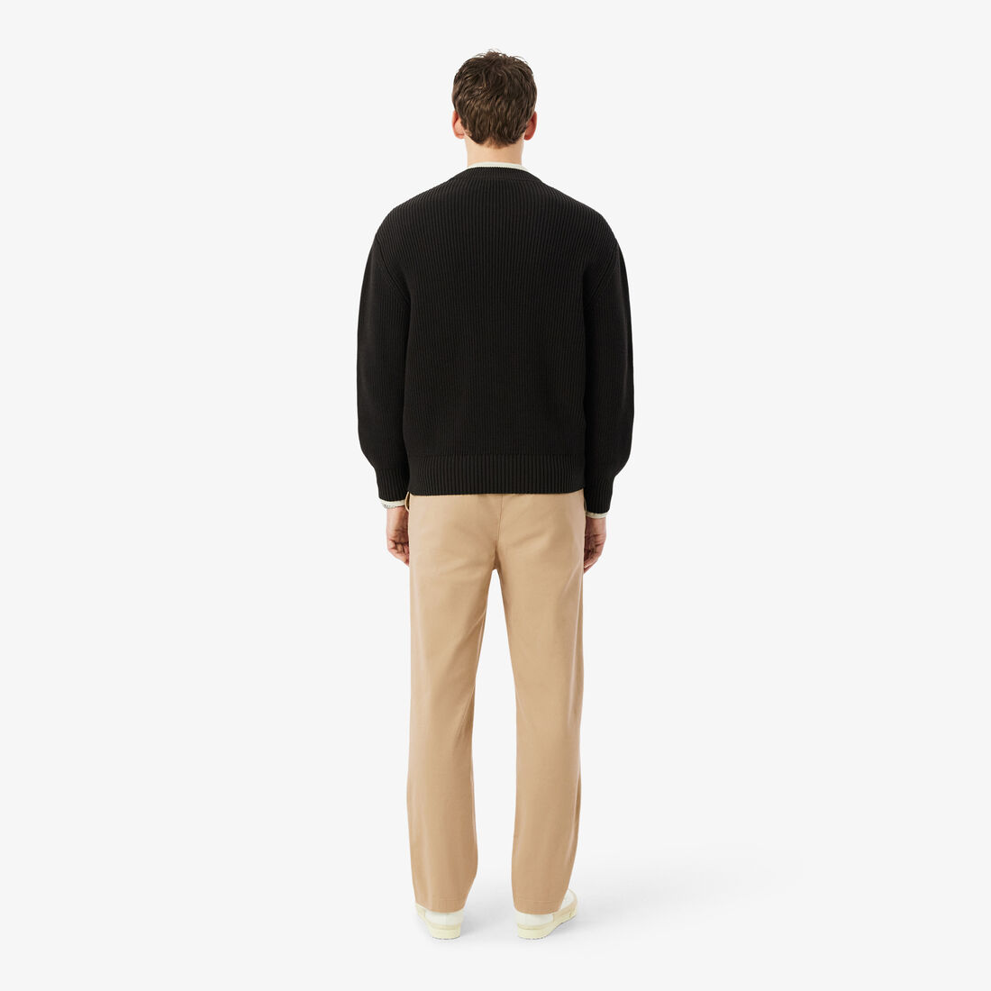 بنطلون تشينو من قطن التويل بقصة عادية Regular Fit Cotton Twill Chino Pants - HH1982-00-02S