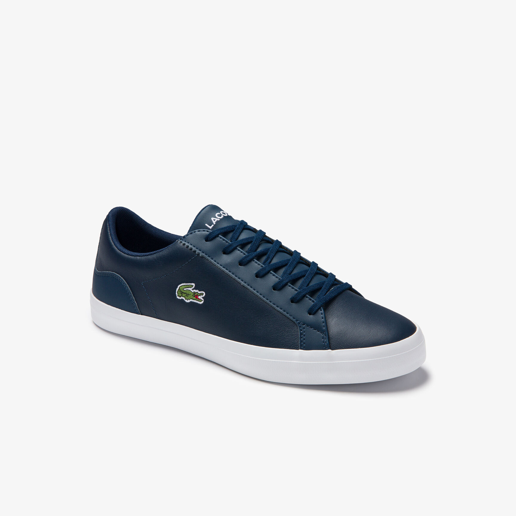 Men's Lerond Textured Leather and Synthetic Trainers