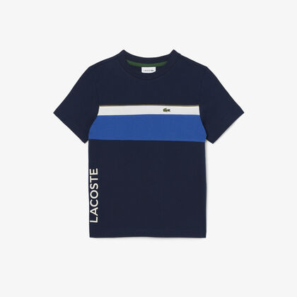Cotton Colour-block T-shirt