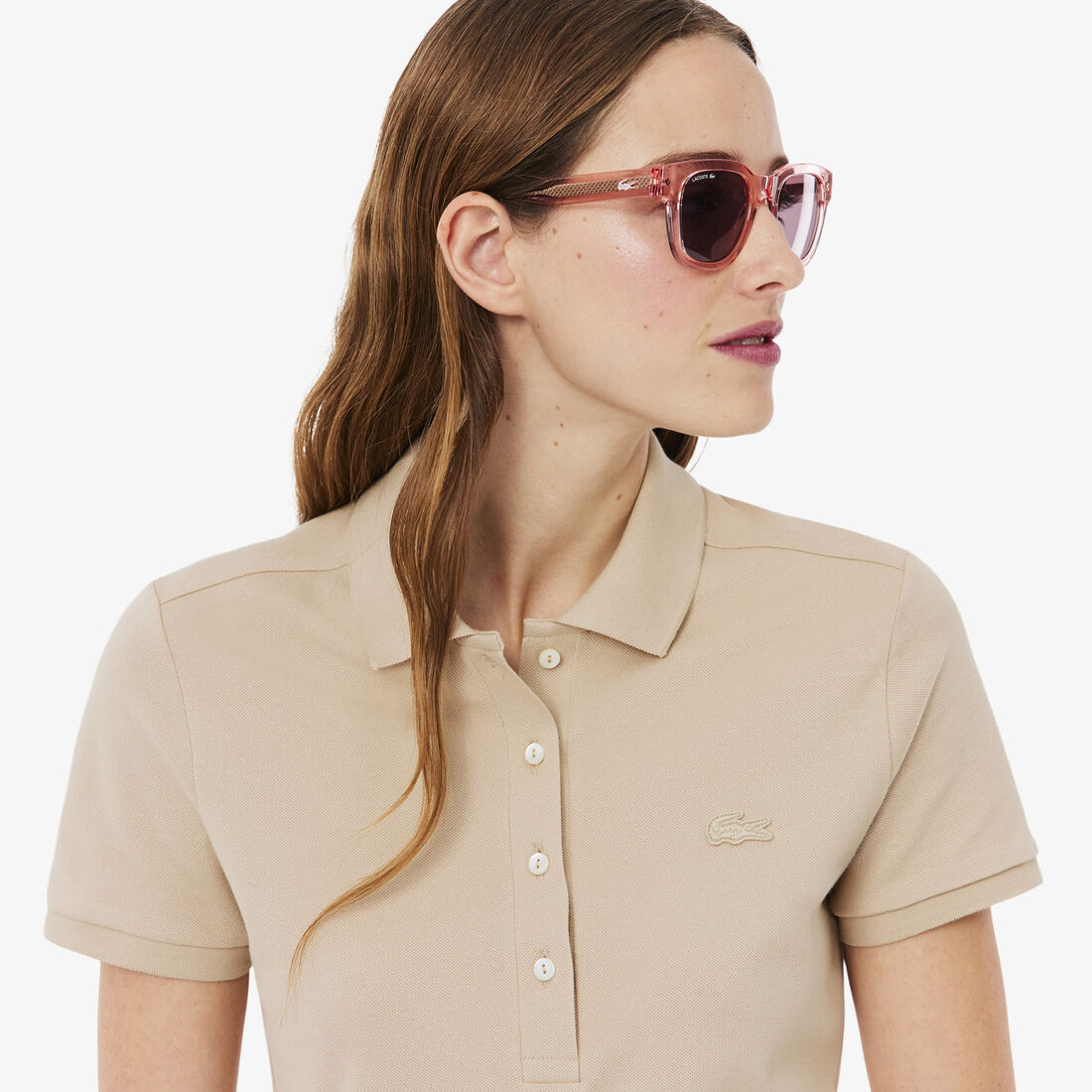 Slim Fit Stretch Petit Pique Polo Dress Slim Fit Stretch Petit Pique Polo Dress - EF5473-00-X6F