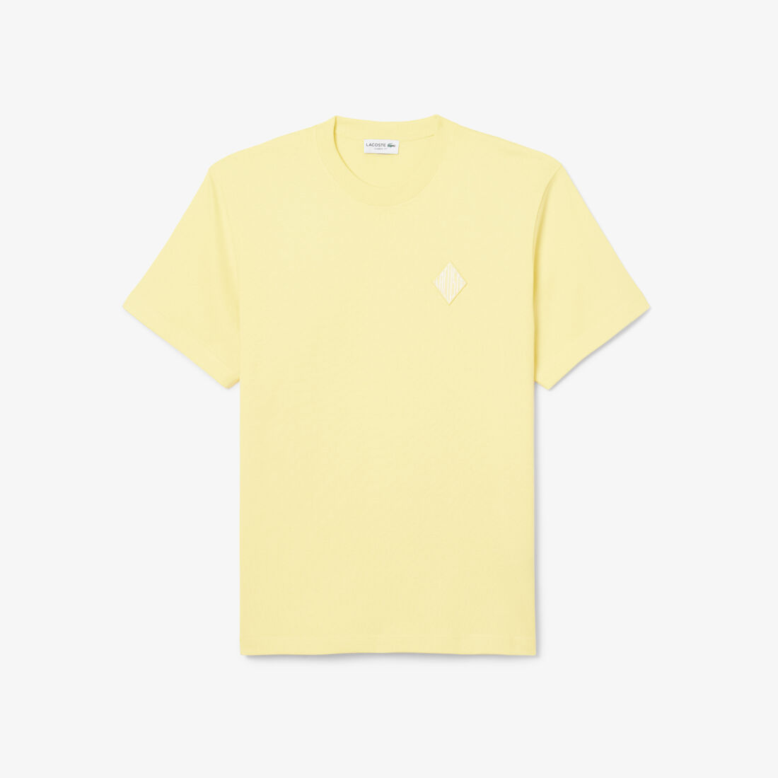 Classic Fit Heavy Badge Accent T-shirt Classic Fit Heavy Badge Accent T-shirt - TH0028-00-107