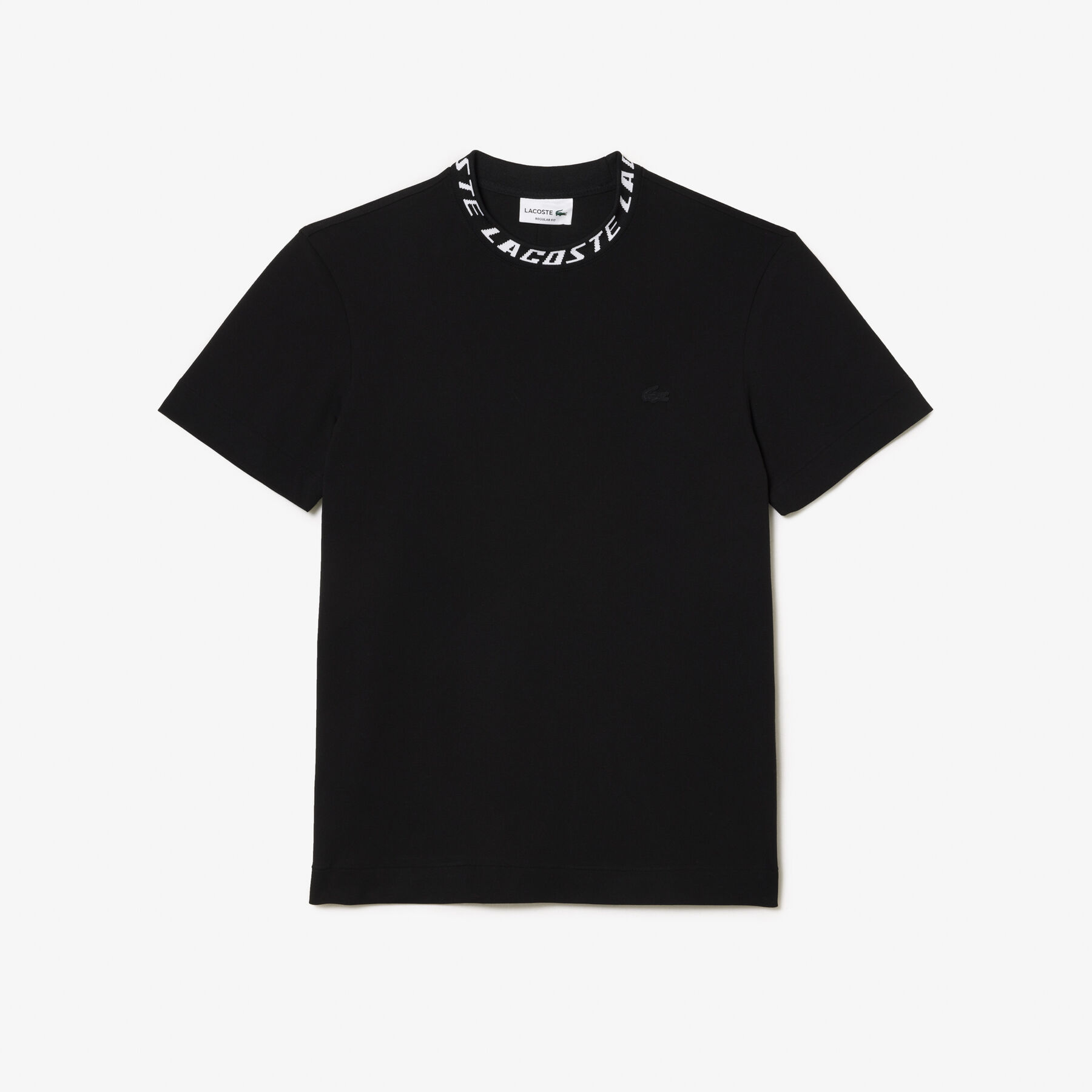 Men's Lacoste Regular Fit Branded Collar T-shirt Men's Lacoste Regular Fit Branded Collar T-shirt - TH9687-00-031