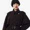 Oversized Wool Blend Trench Coat lacoste oversized wool blend trench coat