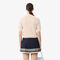 lacoste regular fit open neck badge accent knit polo shirt