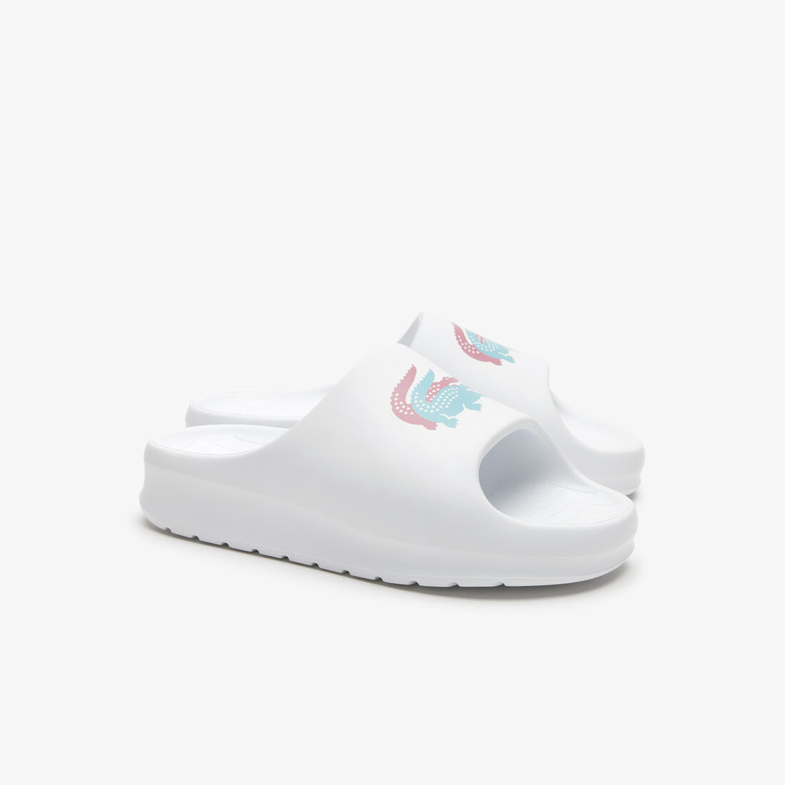 Women's Lacoste Croco 2.0 Evo Synthetic Slides Women's Lacoste Croco 2.0 Evo Synthetic Slides