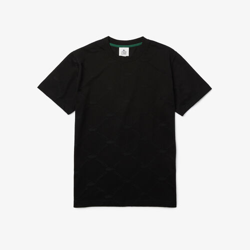 Men’s Lacoste Live Monogram Patterned T-shirt