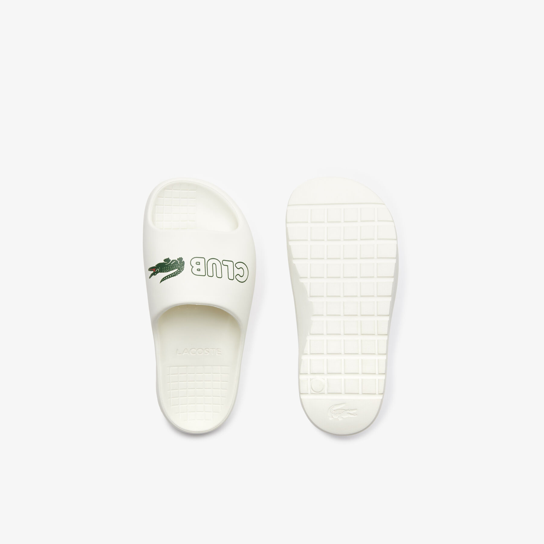 حذاء مفتوح لاكوست ايفو خامات صناعية للنساء مجموعة croco 2 0