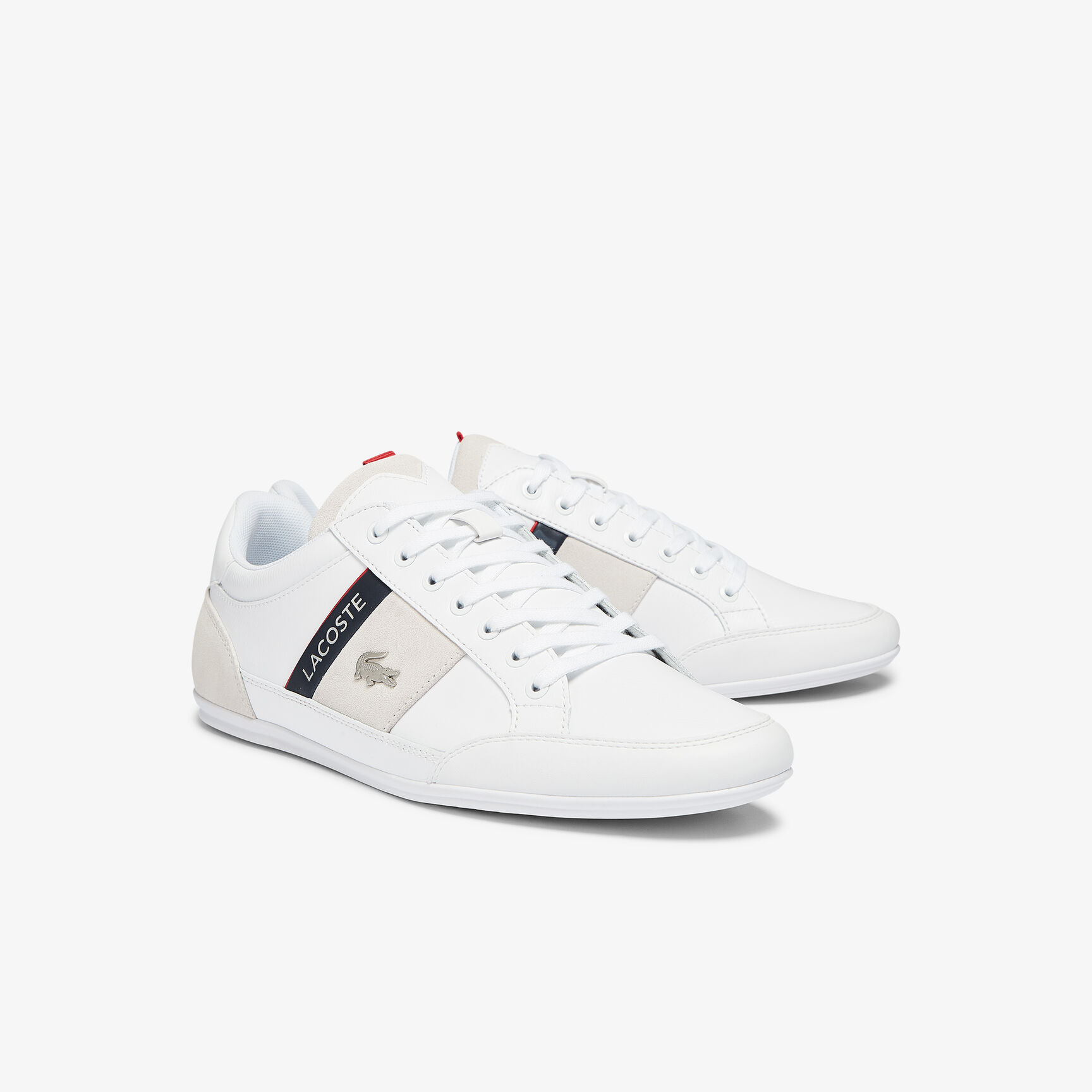 Men's Chaymon Leather and Suede Trainers Men's Chaymon Leather and Suede Trainers