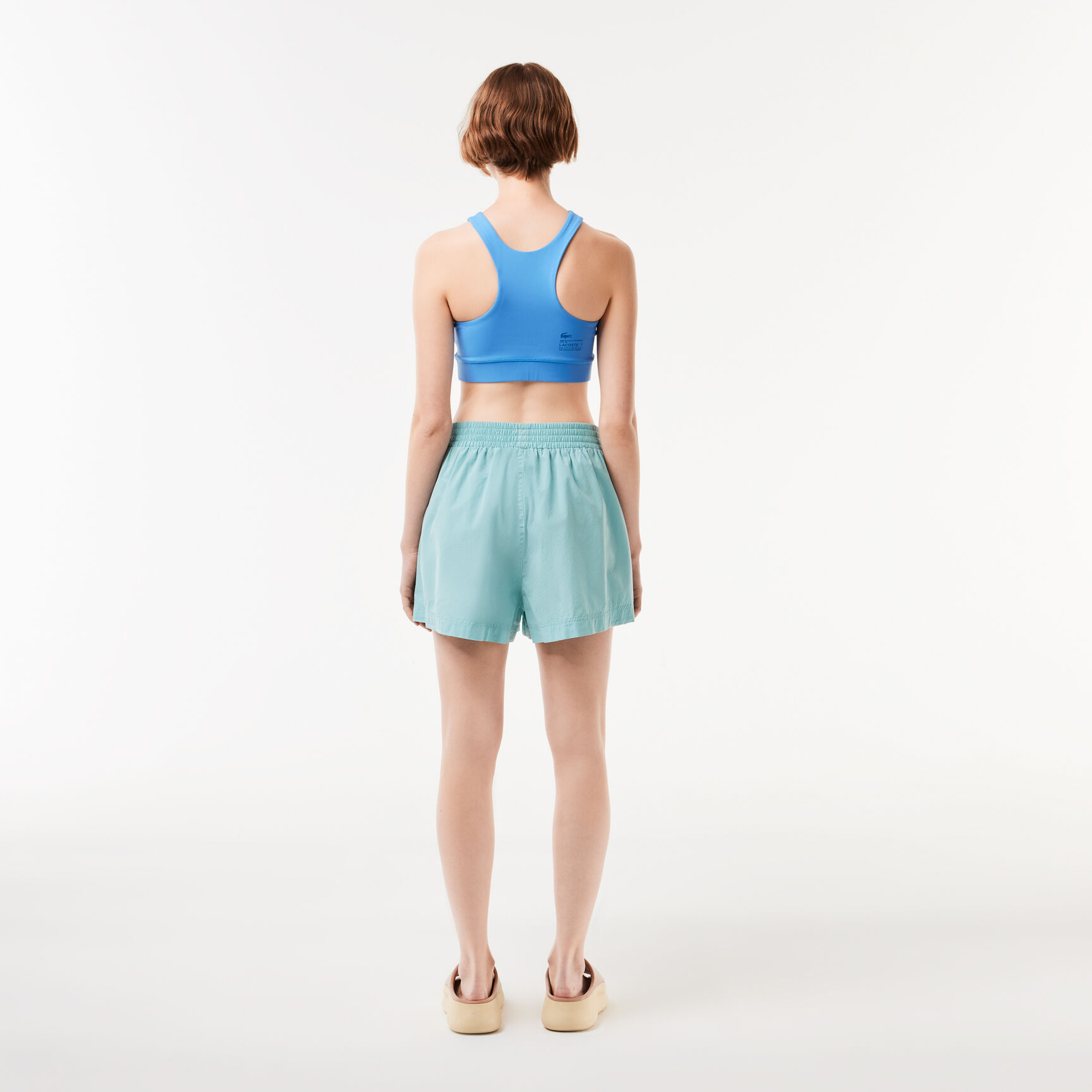 Women's Lacoste Cotton Poplin Shorts - FF6944-00-K98