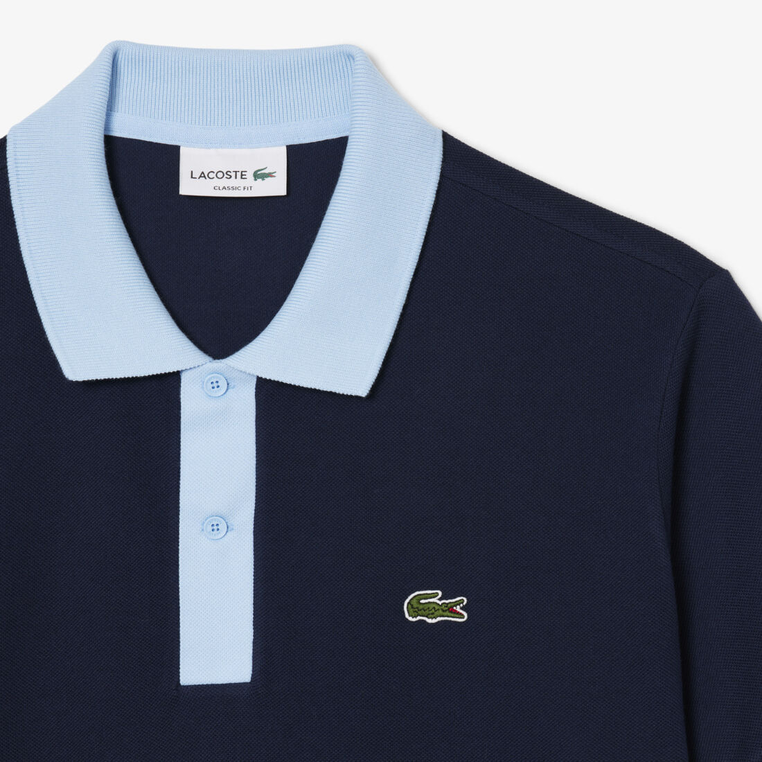 Classic Fit Contrast Collar L.12.12 Polo Shirt Classic Fit Contrast Collar L.12.12 Polo Shirt - PH9879-00-GE5