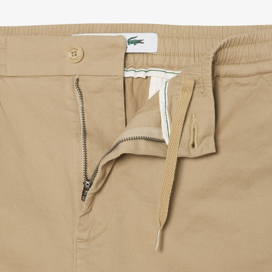 بنطلون تشينو من قطن التويل بقصة عادية Regular Fit Cotton Twill Chino Pants - HH1982-00-02S
