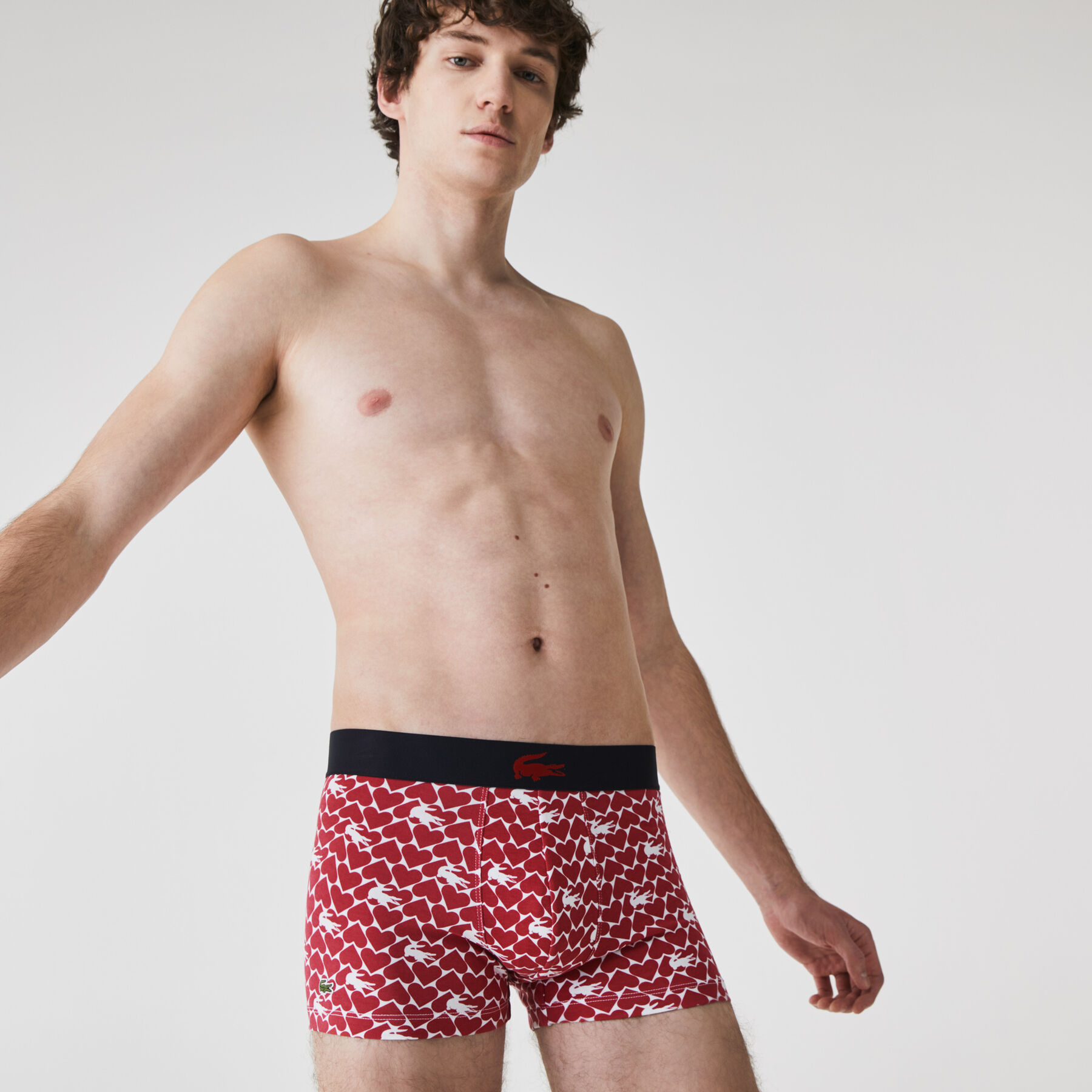 Men’s Valentine’s Day Stretch Cotton Trunk 3-Pack lacoste men s valentine s day stretch cotton trunk 3 pack