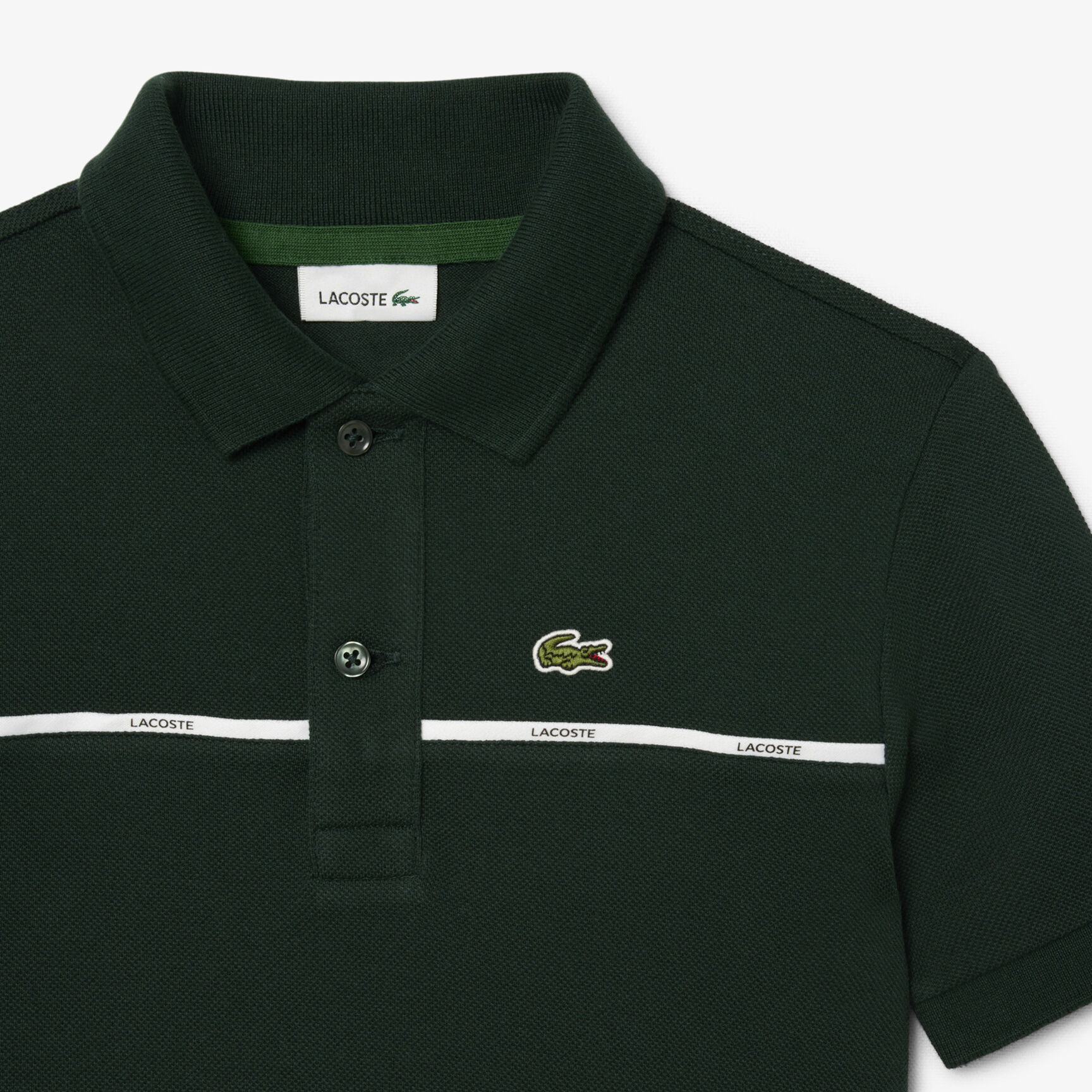 Contrast Band Petit Pique Polo Shirt - PJ1144-00-YZP