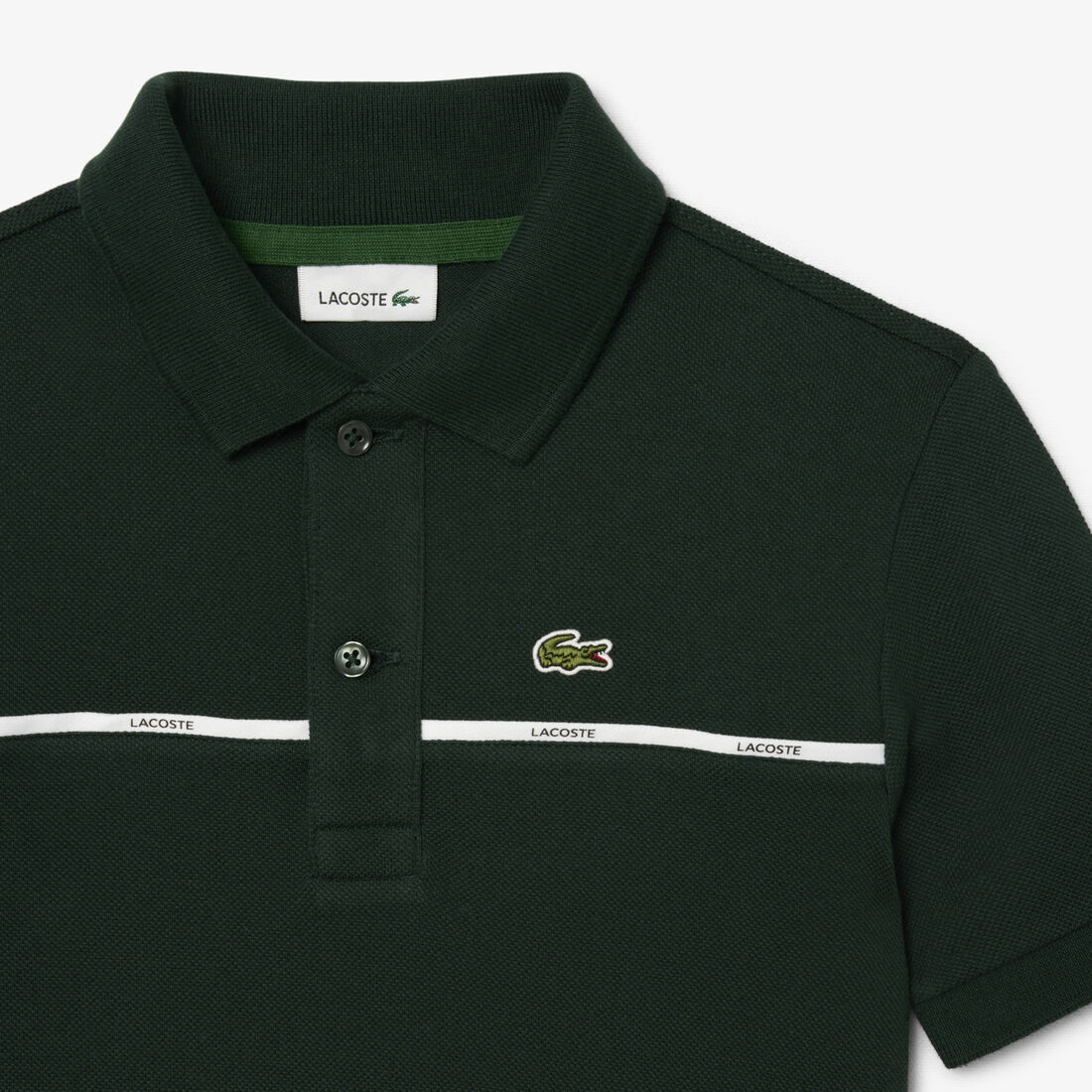 Contrast Band Petit Piqu e Polo Shirt Contrast Band Petit Pique Polo Shirt - PJ1144-00-YZP