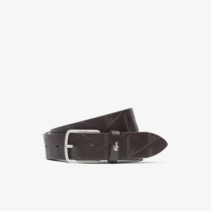 Monogram Leather Belt