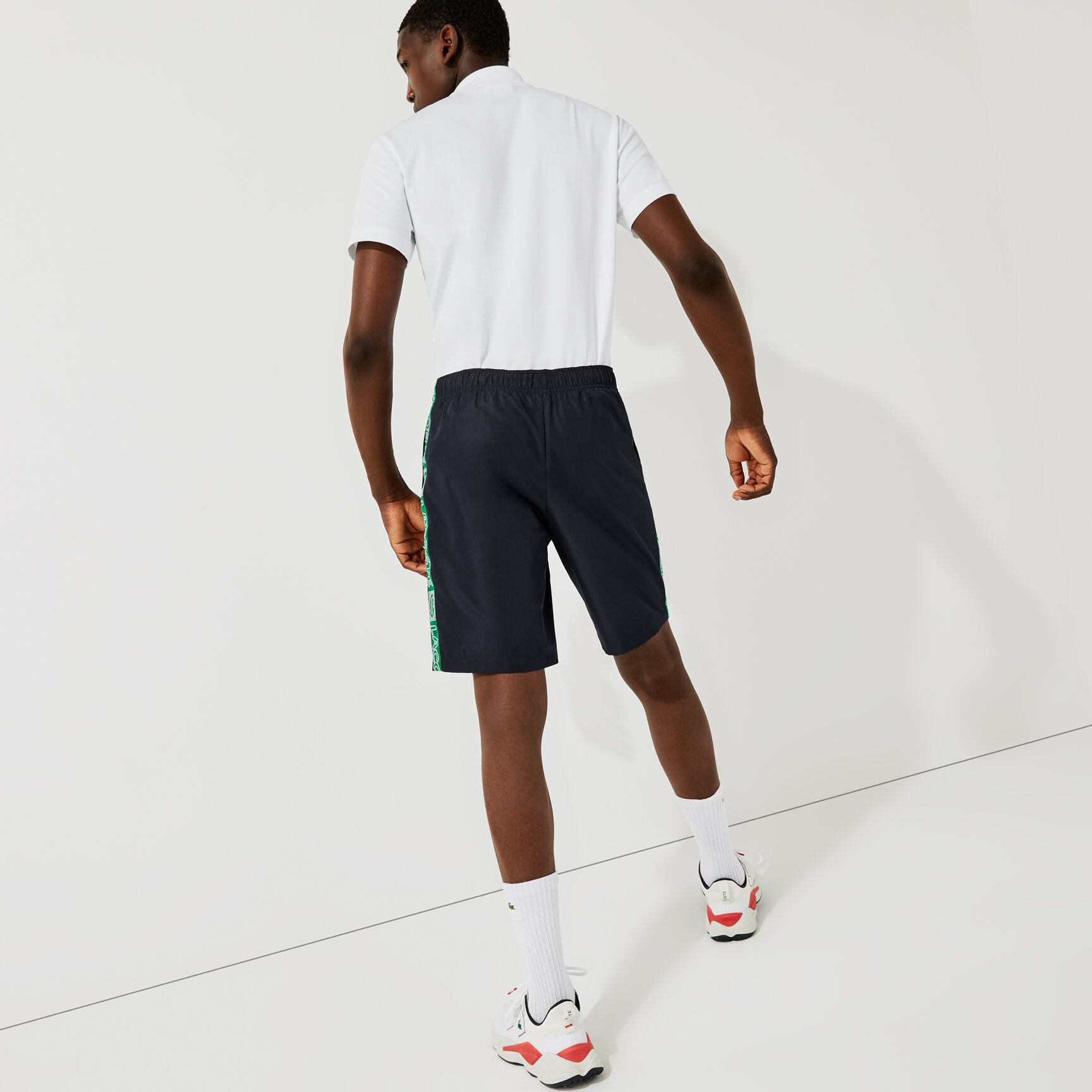 Men's Lacoste SPORT Branded Side Bands Shorts Men's Lacoste SPORT Branded Side Bands Shorts