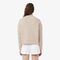 سترة جيرسي ذات وجهين كبيرة الحجم Oversized Double Face Jersey Sweatshirt - SF0046-00-X6F