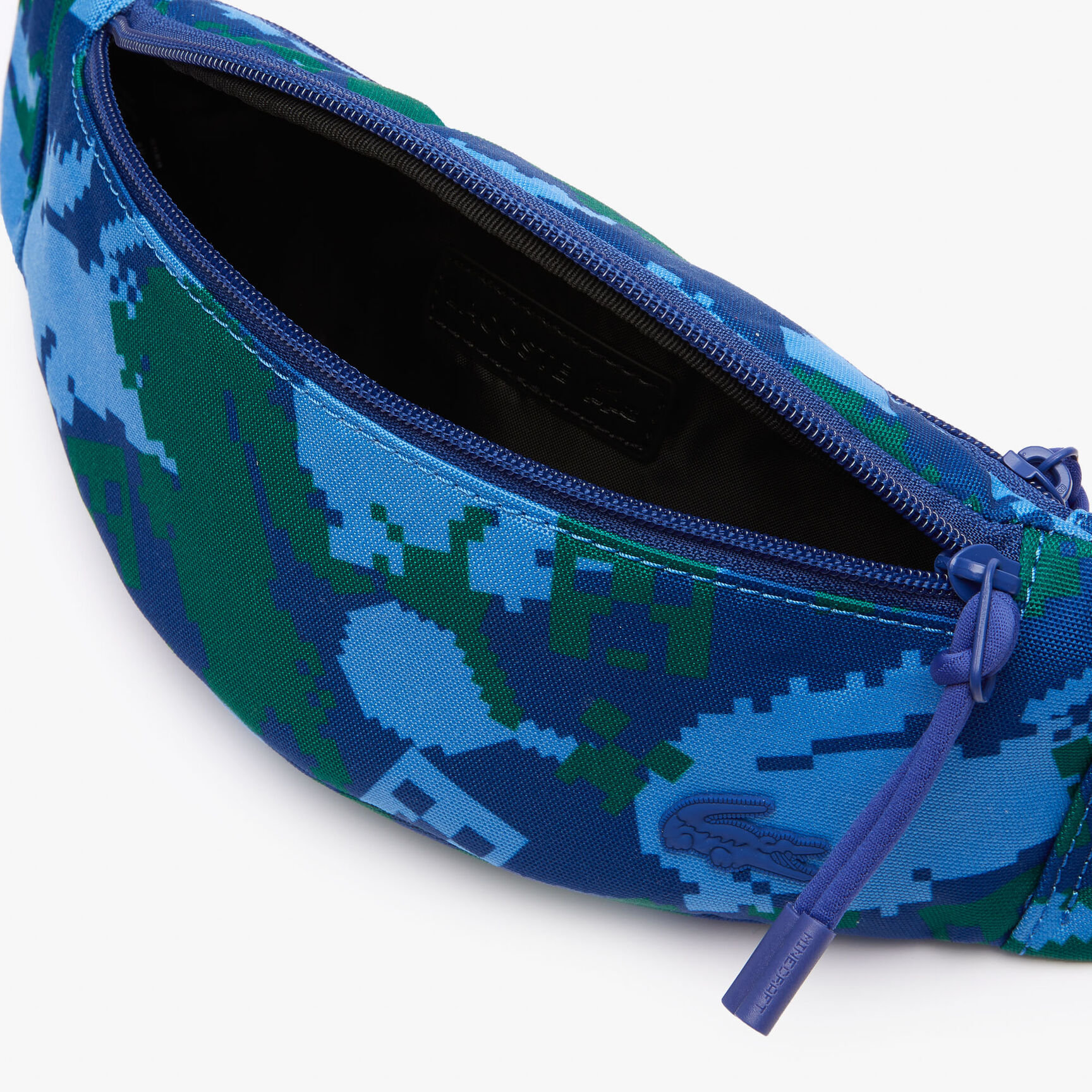 حقيبة خصر مطبوعة قنب للجنسين مجموعة Lacoste x Minecraft حقيبة خصر مطبوعة قنب للجنسين مجموعة Lacoste x Minecraft