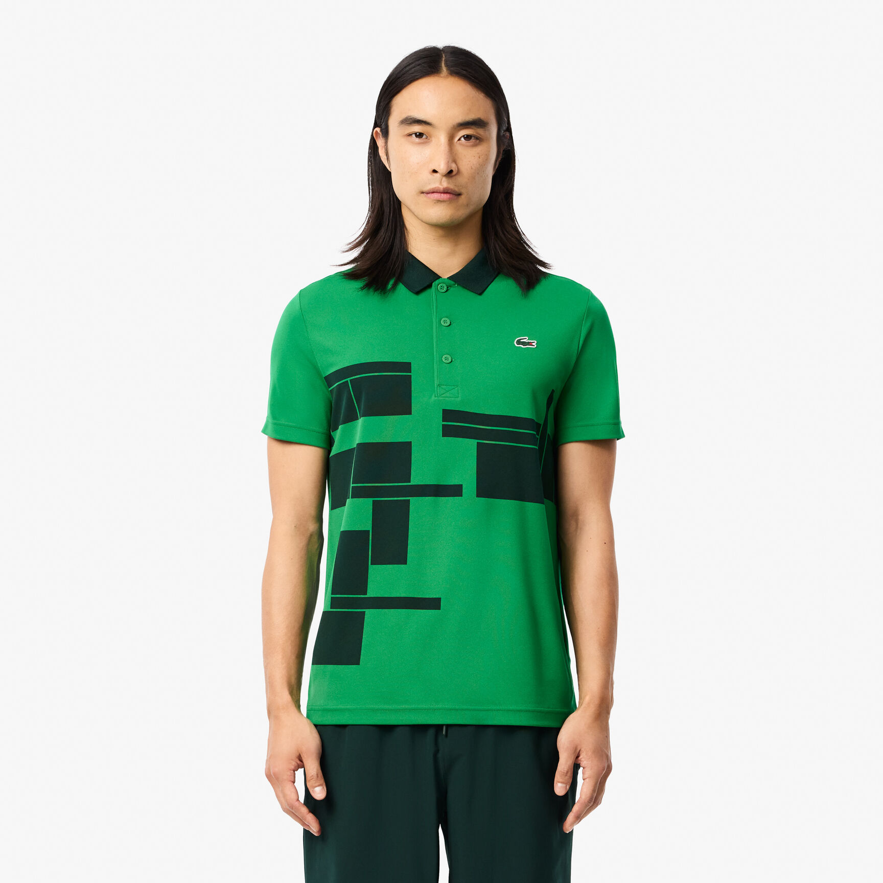Lacoste Tennis x Novak Djokovic Fan Version Polo Shirt Lacoste Tennis x Novak Djokovic Fan Version Polo Shirt - DH2568-00-I6W