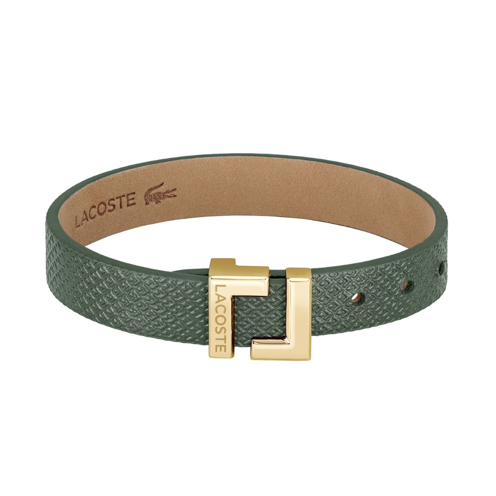 Lacoste Leather Women Bracelet - 2040218-GRN