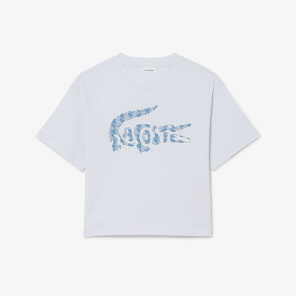 Monogram Print Cotton T-shirt